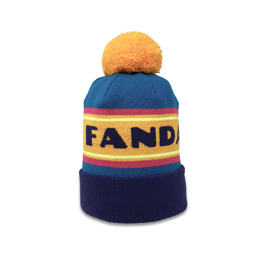 Customizable knit beanies for yourself or your group.  Personalize it with your name and choice of colors. No minimums.
