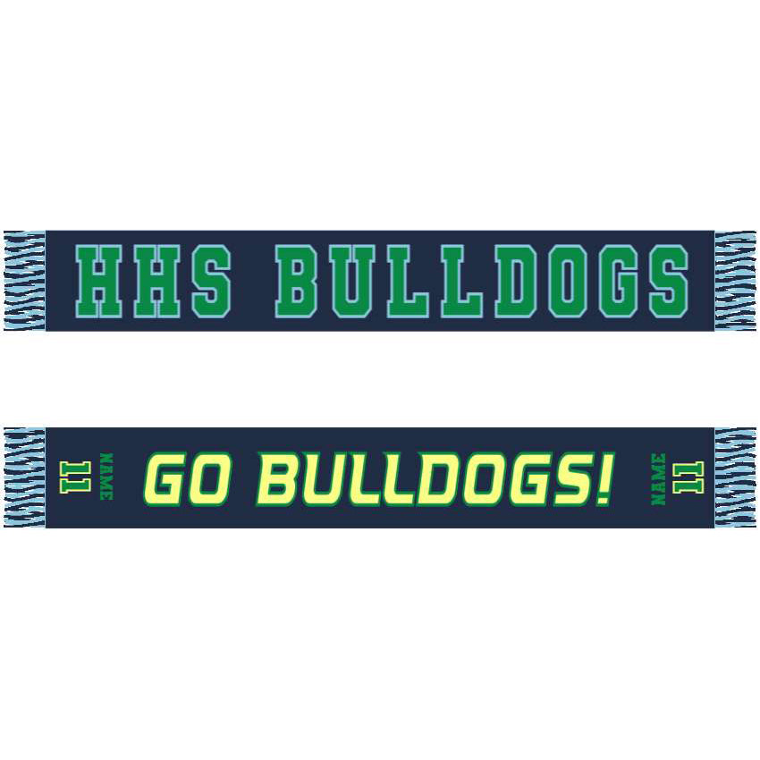 Jersey Sports Custom Scarf - Etsy