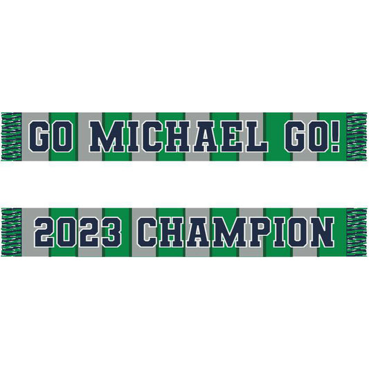 Multi Color Stripe Custom Knit Scarf