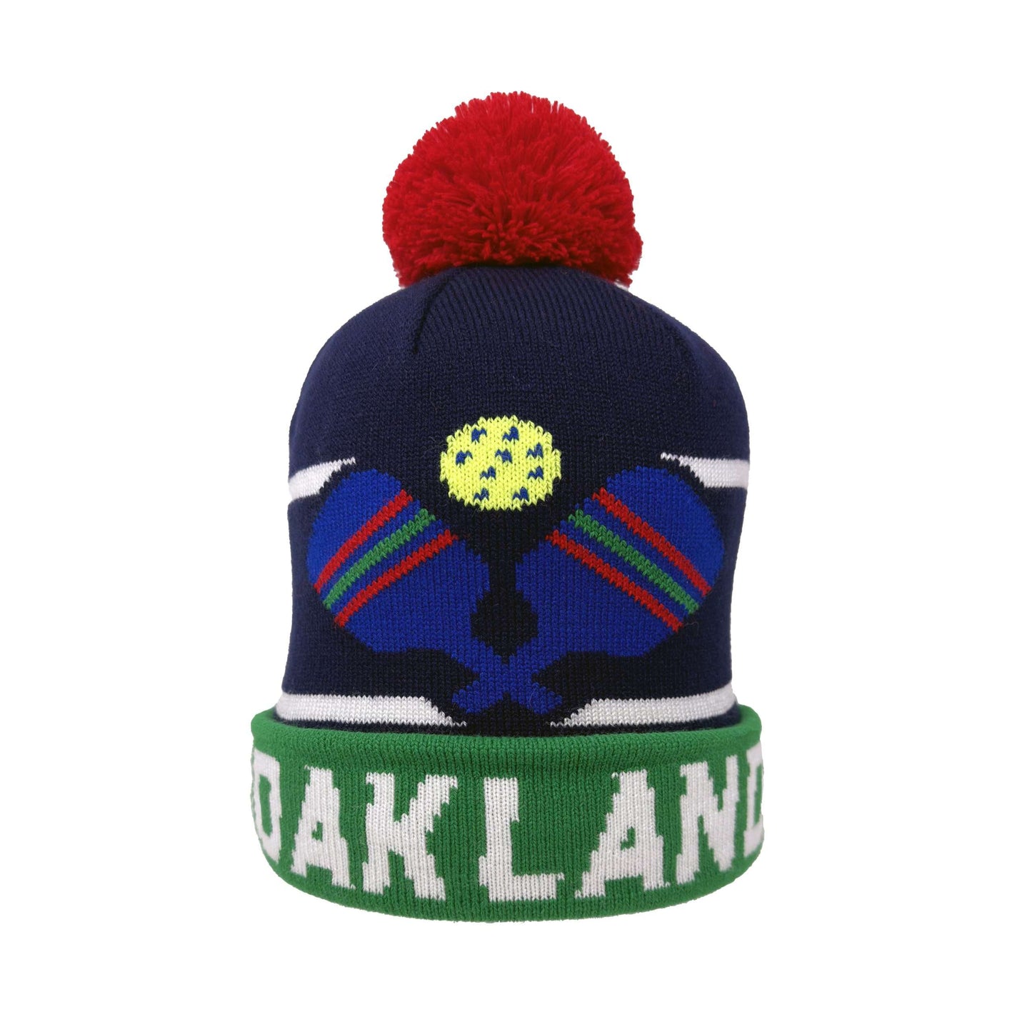 Personalized knit cap designed by you and knit by Pixelknit. Pixelknit custom knit caps are made in the USA.