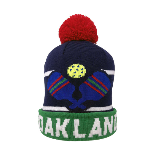 Personalized knit cap designed by you and knit by Pixelknit.  Pixelknit custom knit caps are made in the USA.