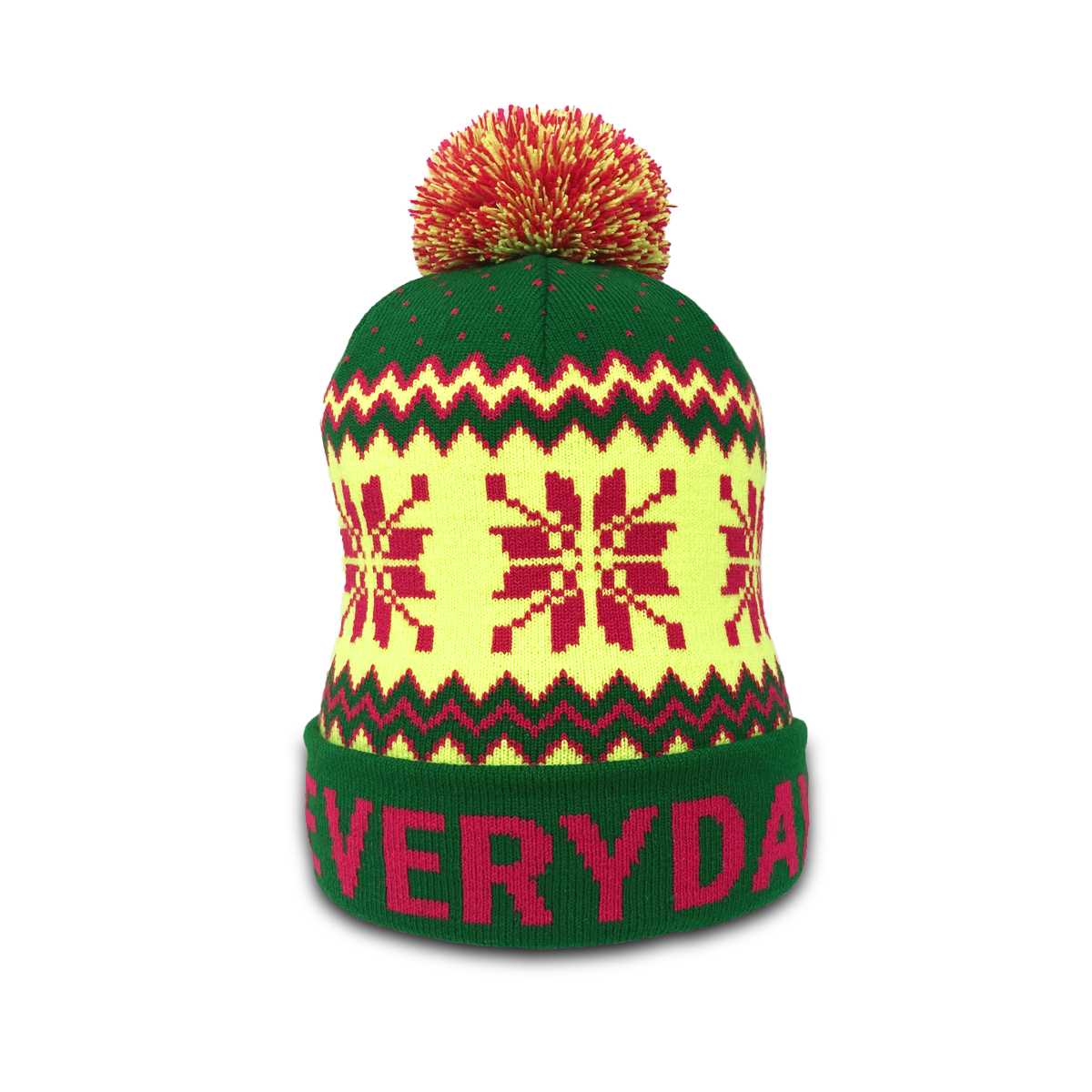 Fairisle Snowflake Custom Ski Beanie - Etsy