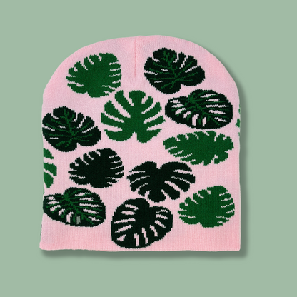 Monstera Houseplant Beanie