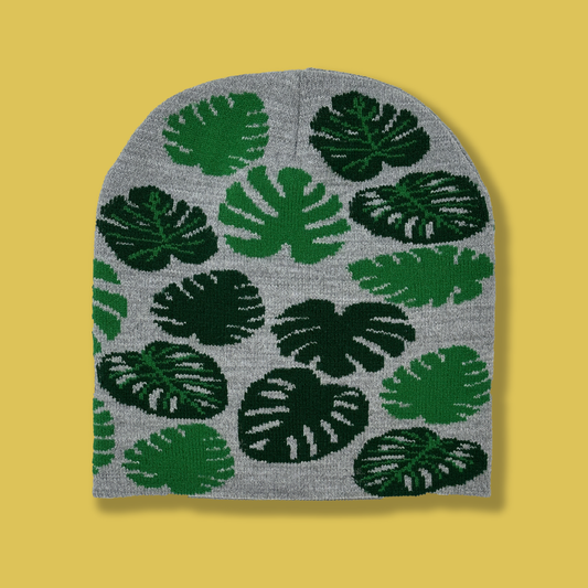 Monstera Houseplant Beanie