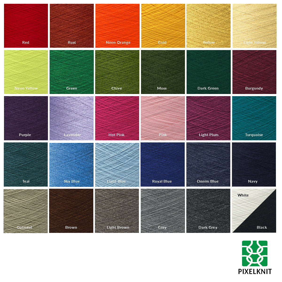 Current yarn colors available for your beanie